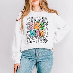 Hunde Mama Sweatshirt Hunde Mama Lustiges Hunde Sweatshirt Fell Mama Sweatshirt Lustige Hunde Sprüche Hunde Mama Geschenk für Hunde Mama Hunde Liebhaber Spruch Neue Hunde Mama