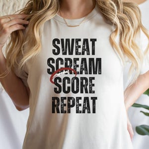 Football T-shirt Game Day Shirt Football Lover Shirt Football Season Shirt Football Mom Shirt Football Dad Shirt Family Football Shirt Score