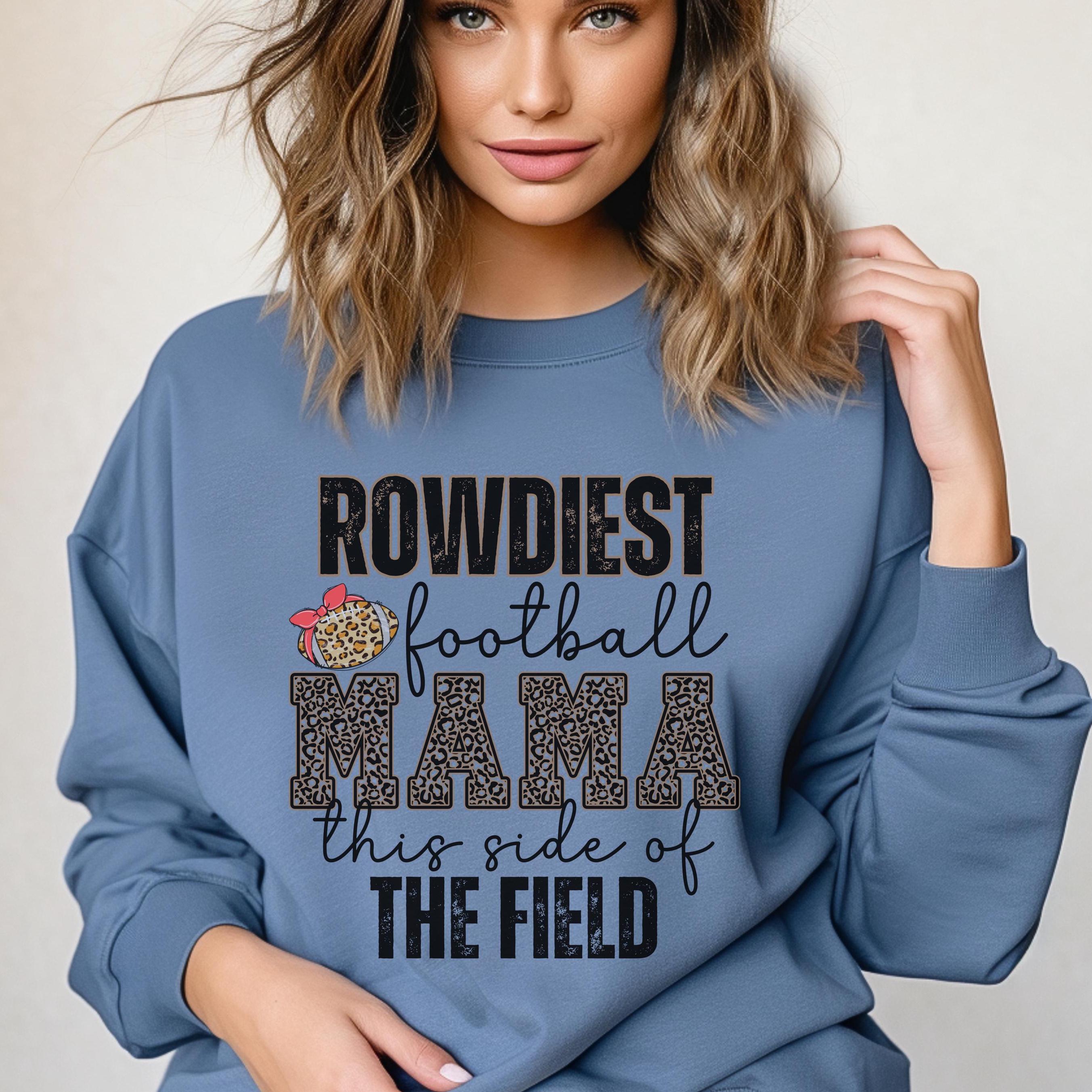 Football Mama with Football Hoodie Sweatshirt
