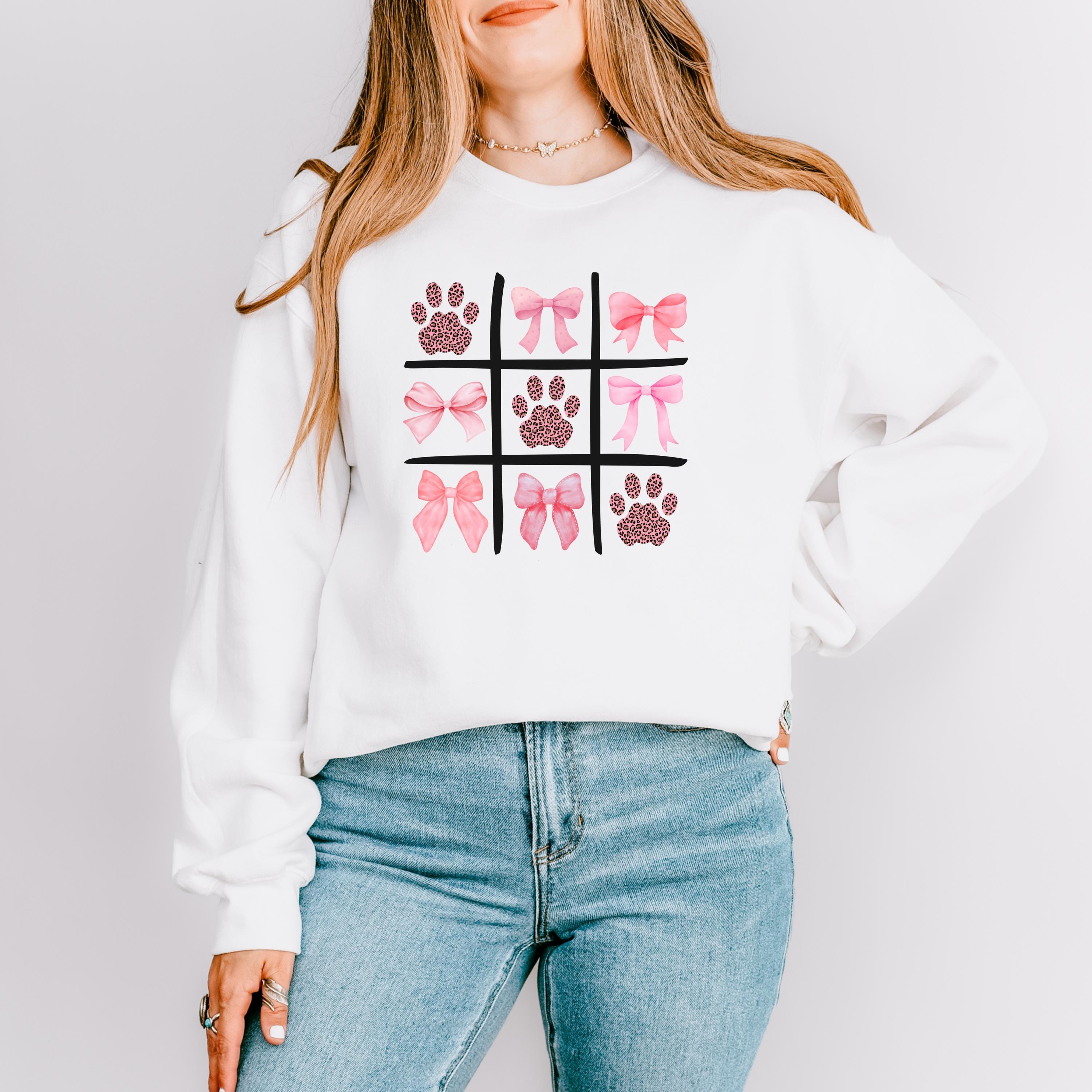 Sweat maman chien, sweat maman chien, sweat chien mignon, sweat chien Saint-Valentin, pull amoureux des chiens, noeud coquette, cadeau pour maman chie