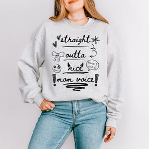 Mom Sweatshirt Mama Sweatshirt Mom Life Sweatshirt Funny Mom Sayings Funny Mom Sweatshirt for Women Mothers Day Sweatshirt Gift for Mom