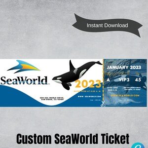 Seaworld-Digital-Eintrittskarte