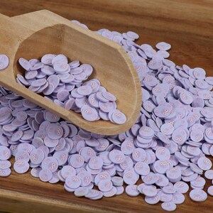 Bunny Egg Clay Slices, Polymer Clay Slices, Polymer Slices, Bunny Slices, Decoden, Slime Supplies