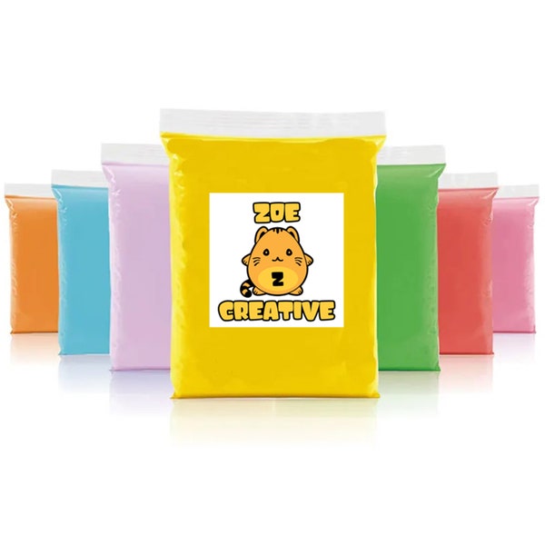 Bulk 1000 grams Air Dry Clay, Perfect for Slime