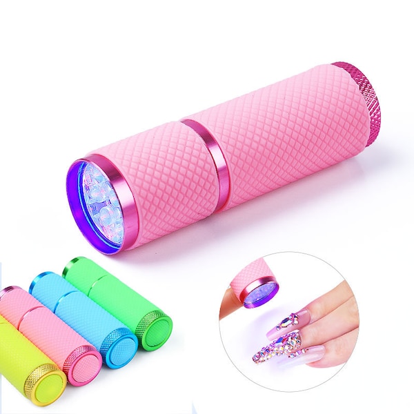 Custom Color UV Flashlight for UV Resin Crafts, Batteries NOT Included