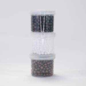 4mm White Black Brown Foam Beds for Slime, Multiple Sizes, Multiple Colors