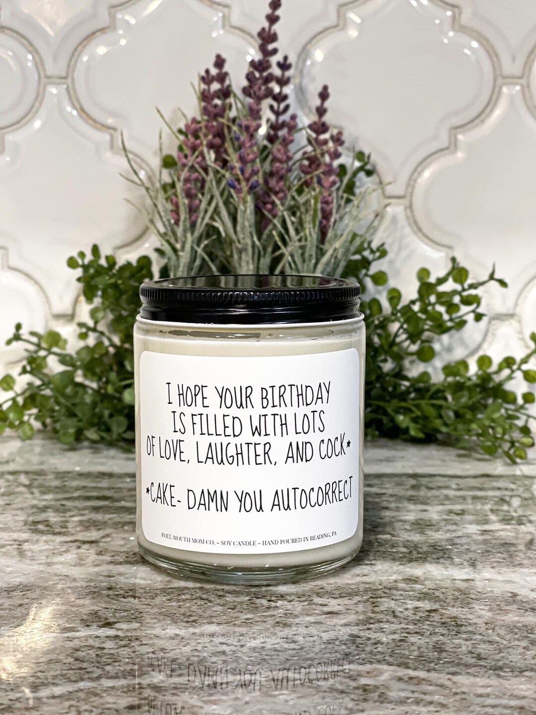 Birthday Candle Best Friend Gift Funny Birthday Gift Etsy