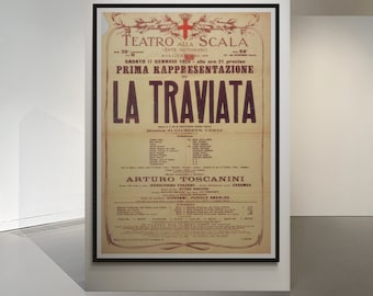 La Traviata/エルテ ロマン ド ディルトフ/ポスター La Traviata/エルテ ロマン ド ディルトフ/ポスター T（ケンメリ