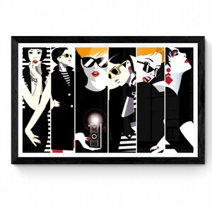 Dipinto POP ART / Quadro stampabile  / file scaricabile risoluzione 300 dpi