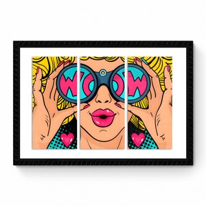 Dipinto POP ART / Quadro stampabile  / file scaricabile risoluzione 300 dpi