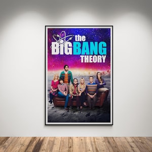 ビッグバン セオリー映画シリーズ ポスター / 印刷可能な絵画 / ダウンロード可能なファイル 300 dpi 解像度