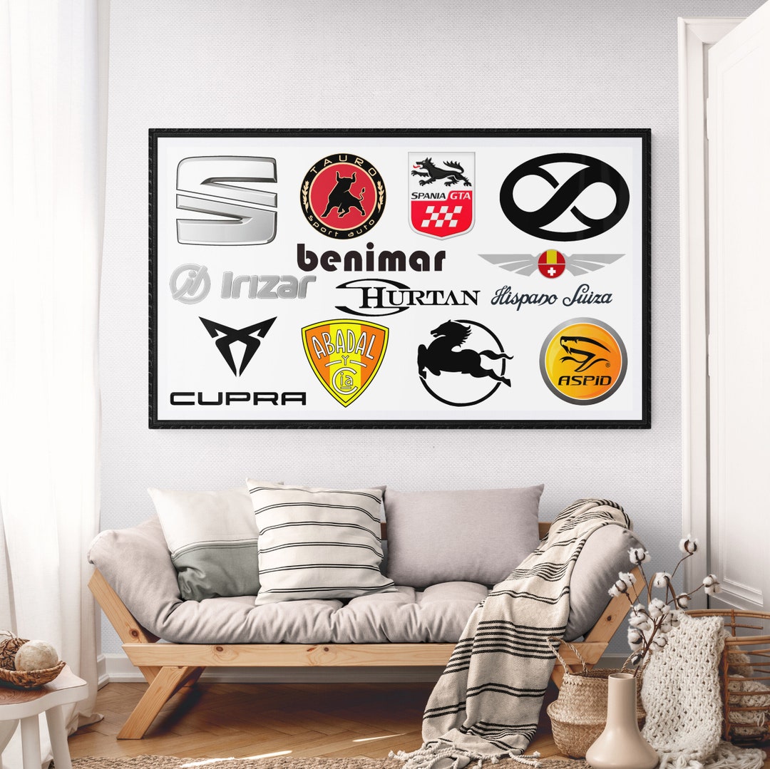 Cars Spain 12 Logos and Brands of the Main Spanish Car Manufacturers in