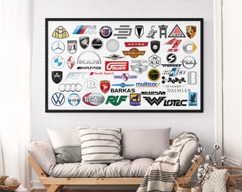 Cars Germany 53 Logos and brands of the main German car manufacturers in PNG format without background