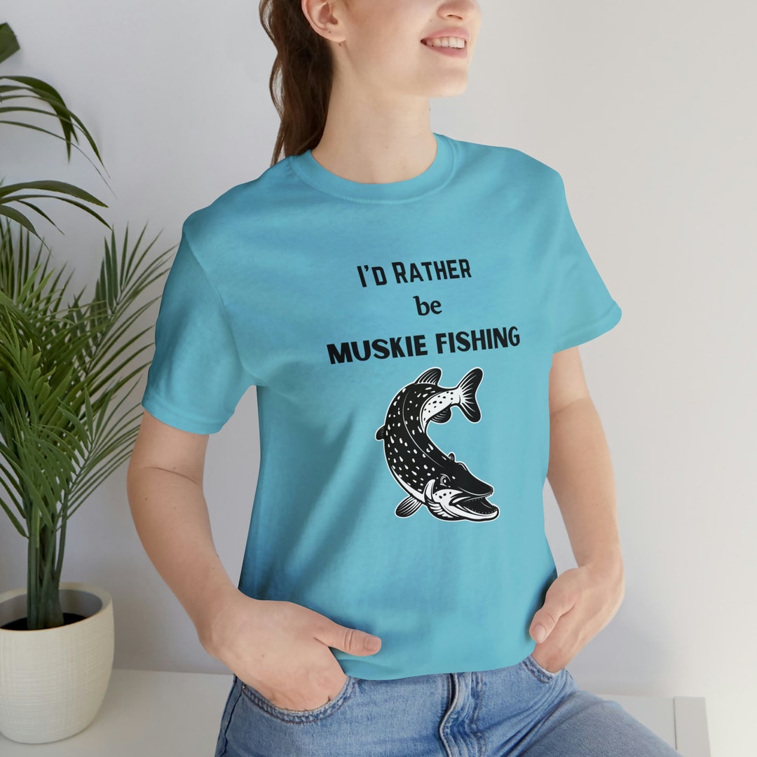 Funny Musky Lives Matter Fishing Shirt for Men & Women