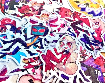 Stickers hôteliers Hazbin dépoli