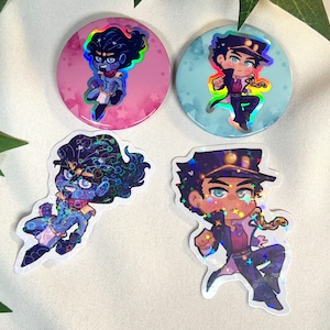 Jojo - Pins and Stickers