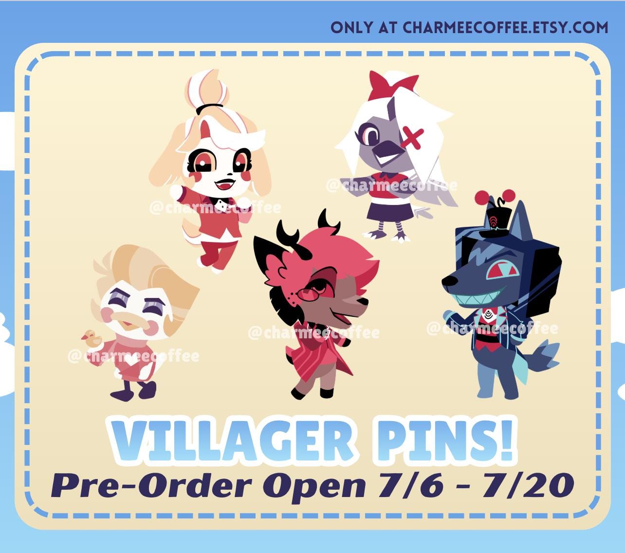 Hazbin hotel pin - Etsy 日本