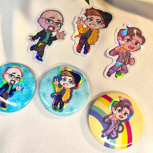 Breaking Bad - Pins y pegatinas