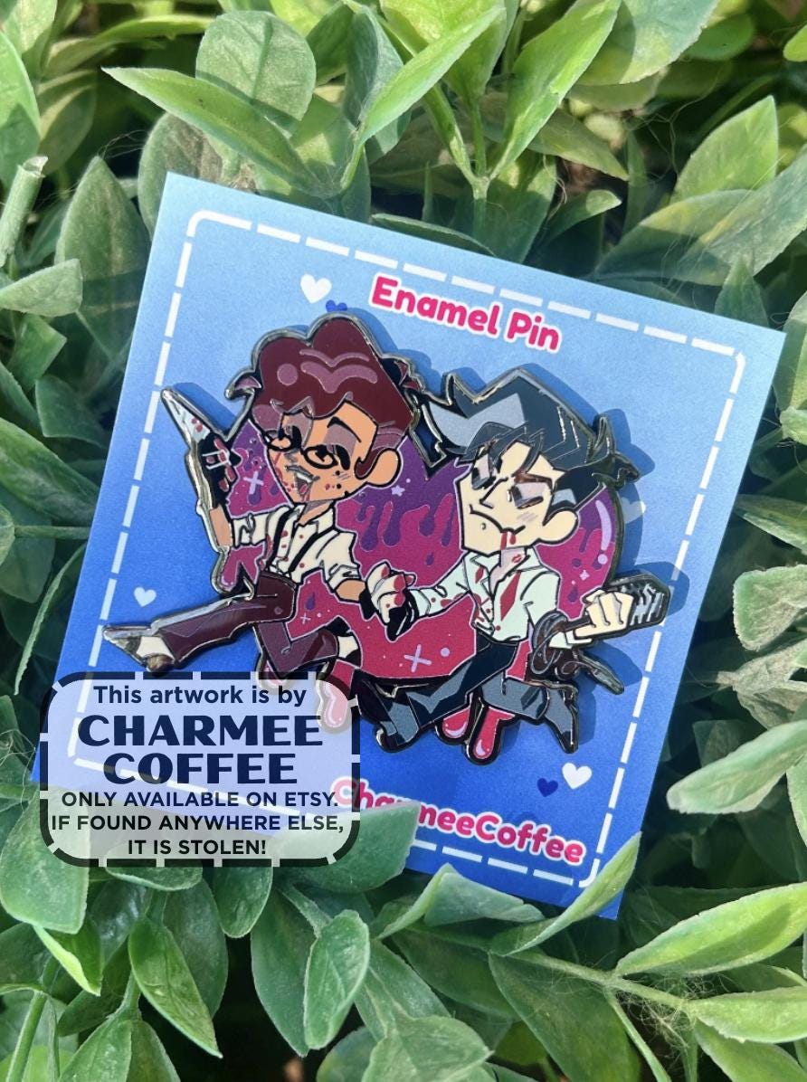 Vincent Valentine Enamel Pin - Etsy