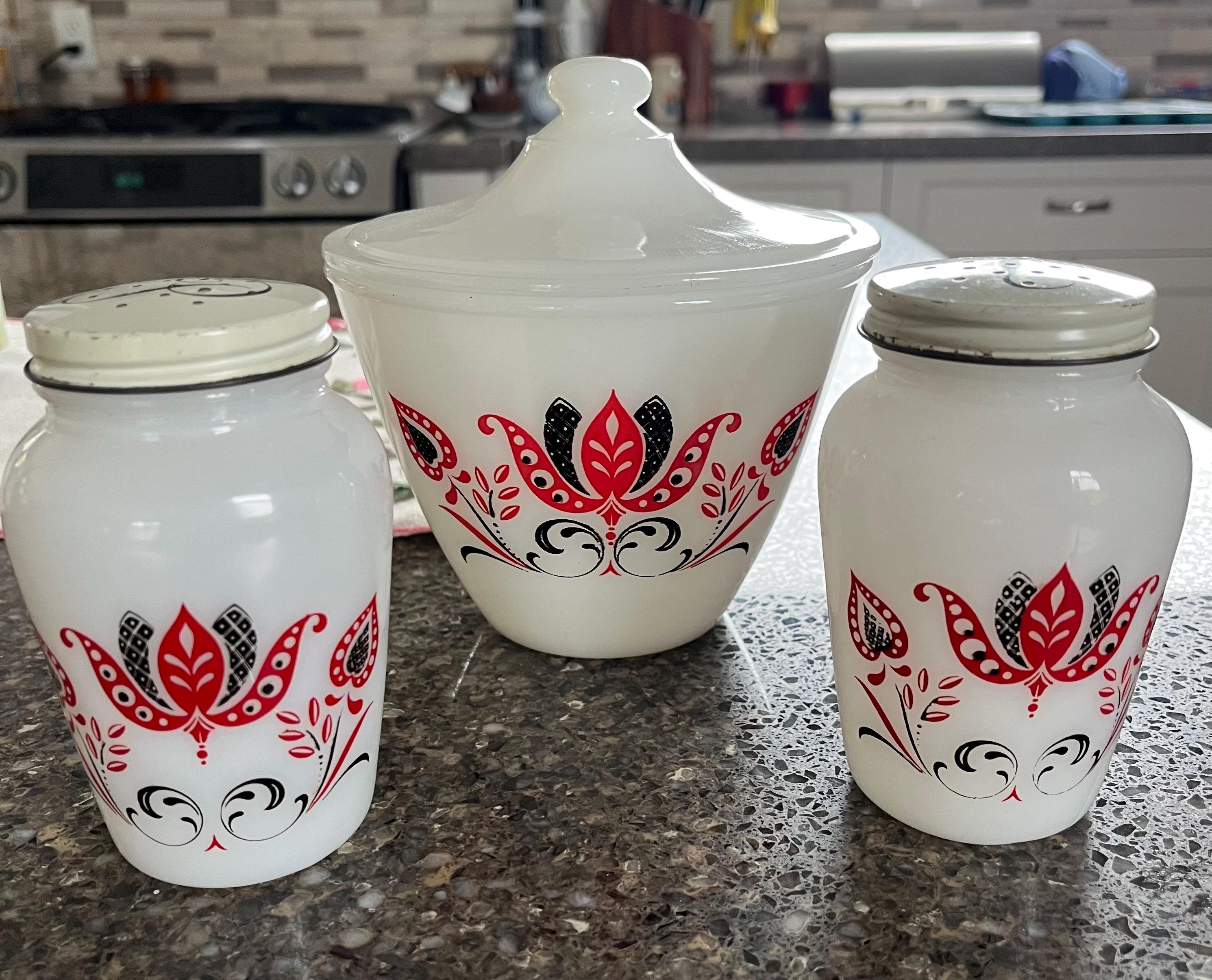 Fire King Shakers - Etsy