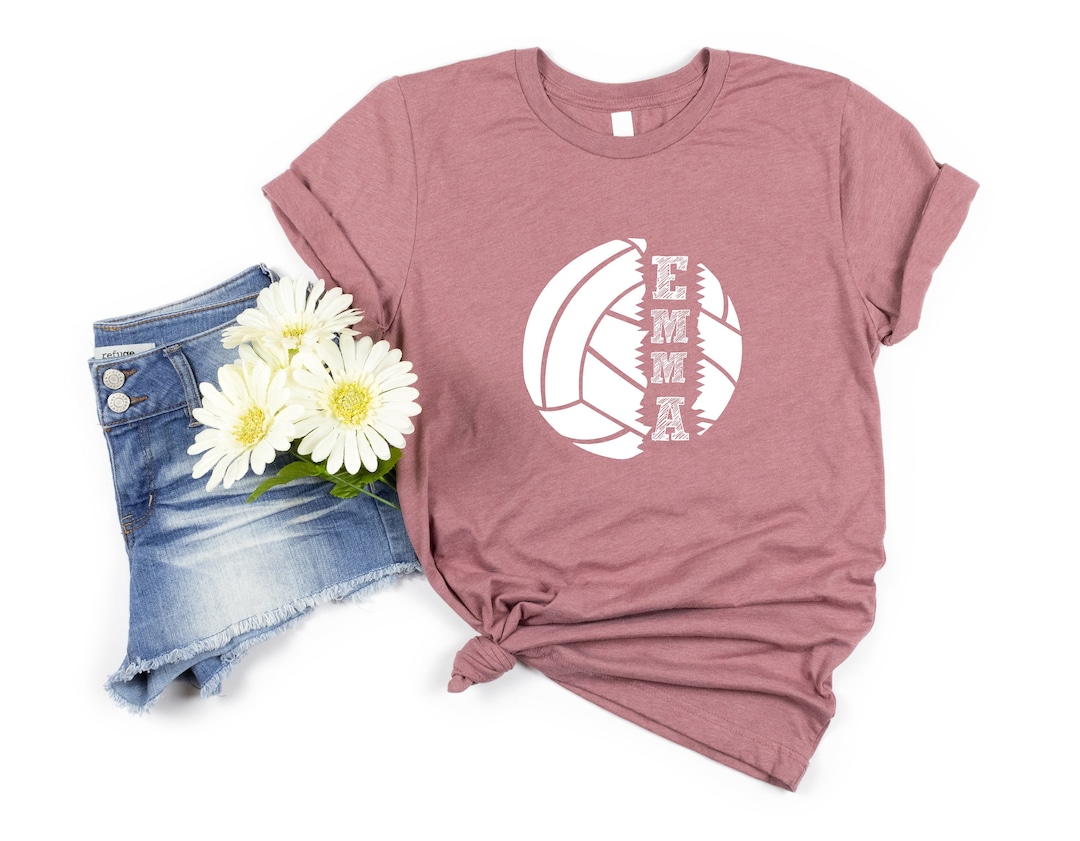 Custom Volleyball Shirts Volleyball Team Shirt Personalized Etsy