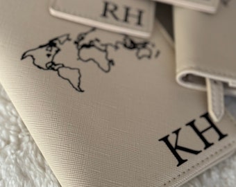 Personalised passport and luggage tag