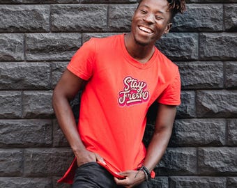 Stay fresh, retro graphic tee