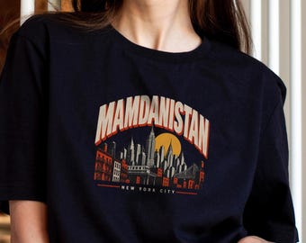 Mayor zohran mamdani. mamdanistan t-shirt