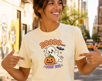 Boooo okay bye,,halloween graphic tee