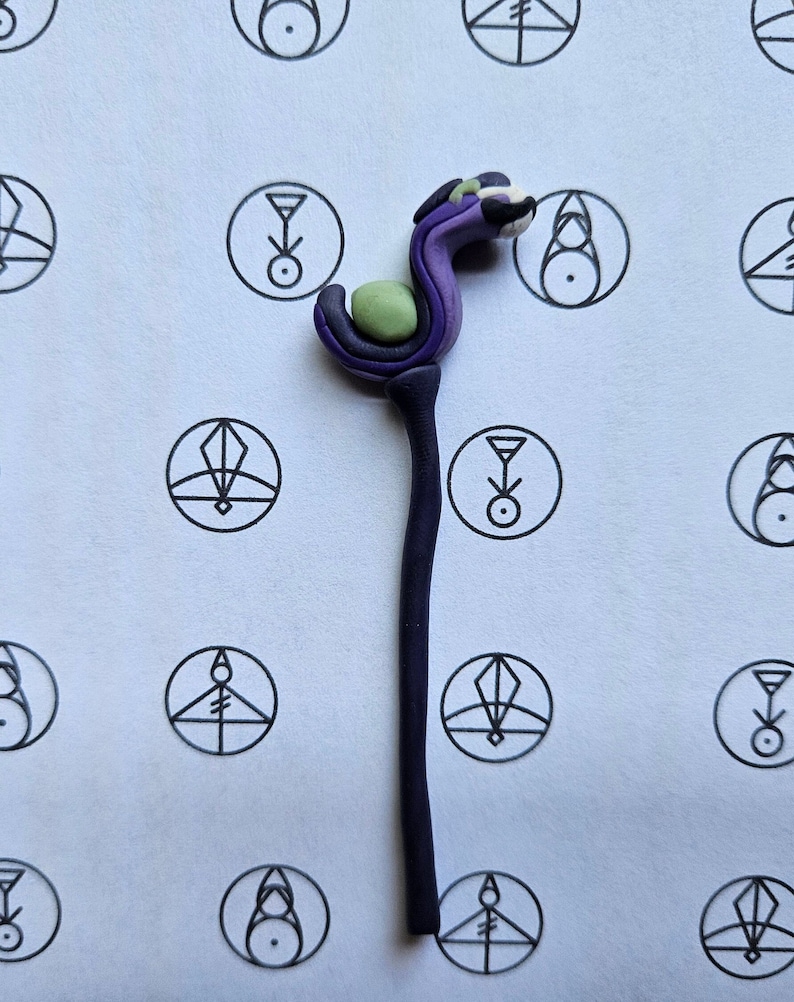 Miniature Owl House Palisman Staff Etsy