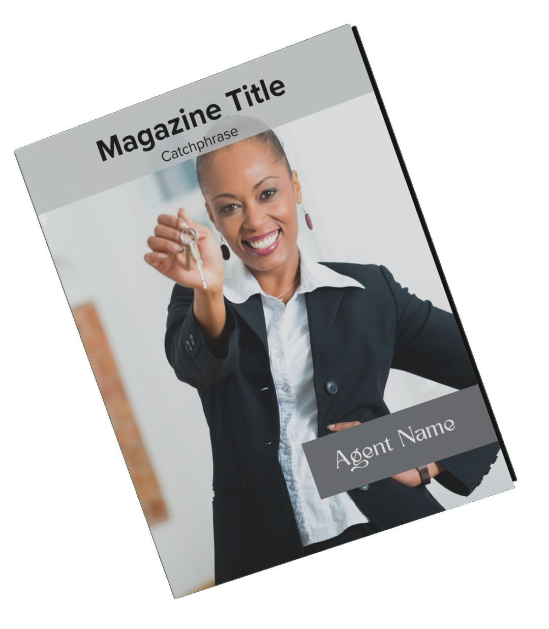 Magazine Biography Examples Real Estate Bio Magazine Template - Etsy