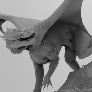 Vorondax, Terror of the Peak | RPG | One Dragon Coin | DnD | 3D Printed Miniatures