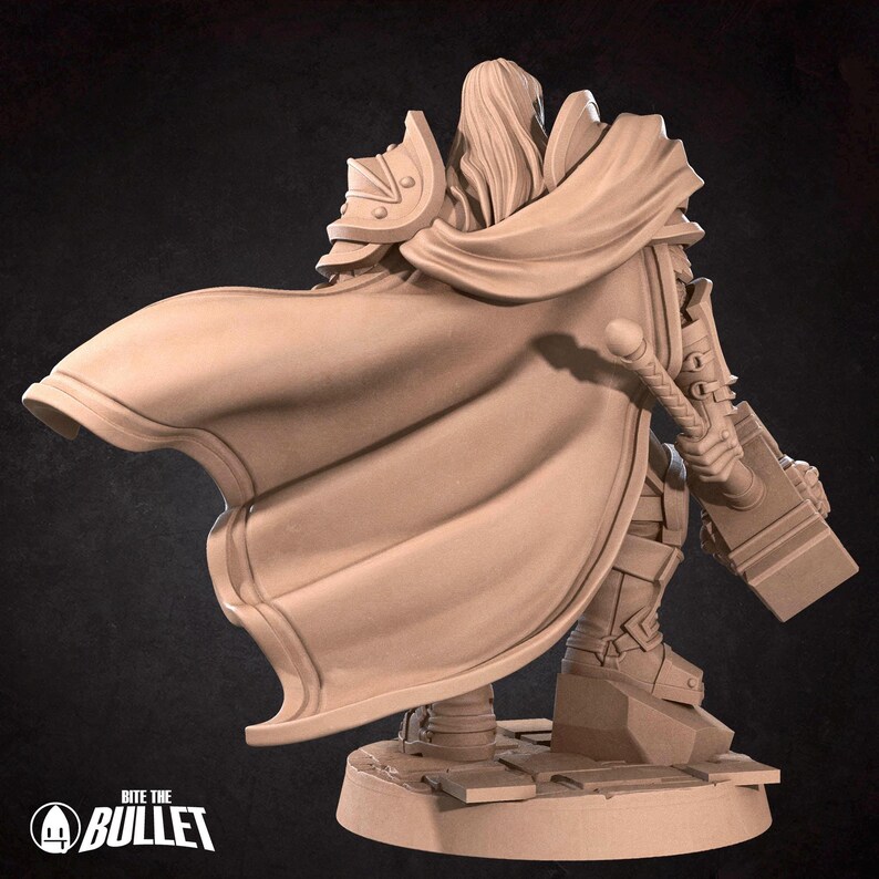 Human Prince Human Prince Paladin | RPG | Dnd | 32mm 3D Printed Miniatures | Bite ...