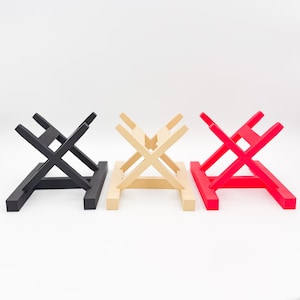 Sake Bottle Stand | Japanese Display Rack for 750ml Bottles | 3D Printed | Modern Minimalist | Bar Decor | Red, Tan, and Black
