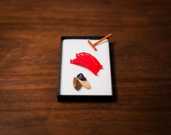 Mini Zen Garden Kit (Rectangle): 3D Printed Japanese Meditation Set