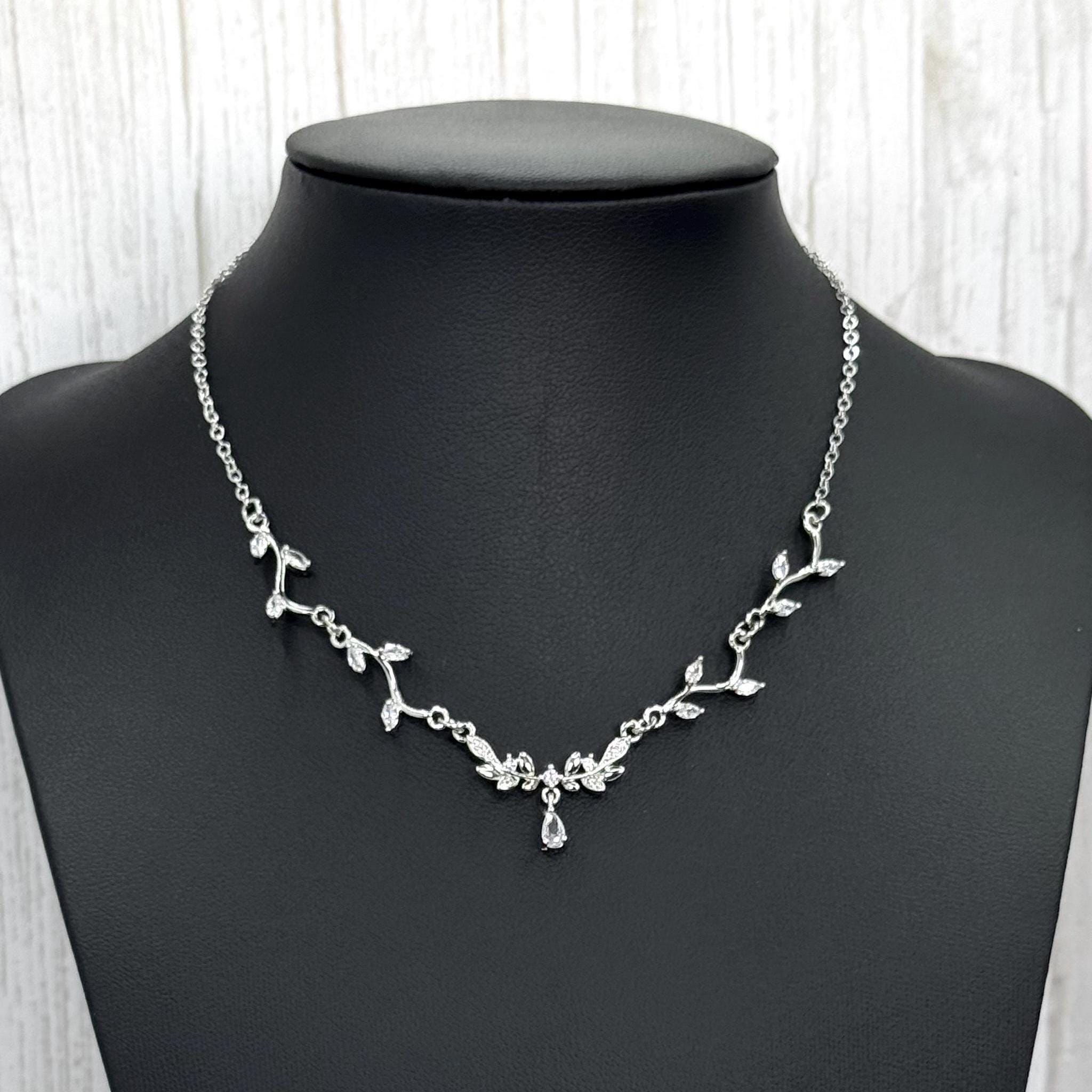 Collier blanc cassé perle robe de Mariée/Mariage/Soirée style culture pas cher