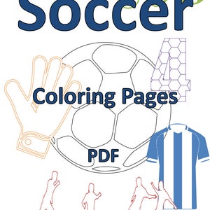 Soccer Coloring Pages, Soccer PDF, Soccer Printables, Soccer Coloring Pages, Soccer Activity Sheets,  Football Coloring Pages