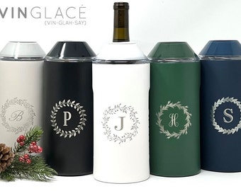 Personalized Portable Wine Chiller, Personalized Wine Gifts, Personalized Gifts, Christmas Gifts, Elegant Wine Gifts, Holiday Shopping