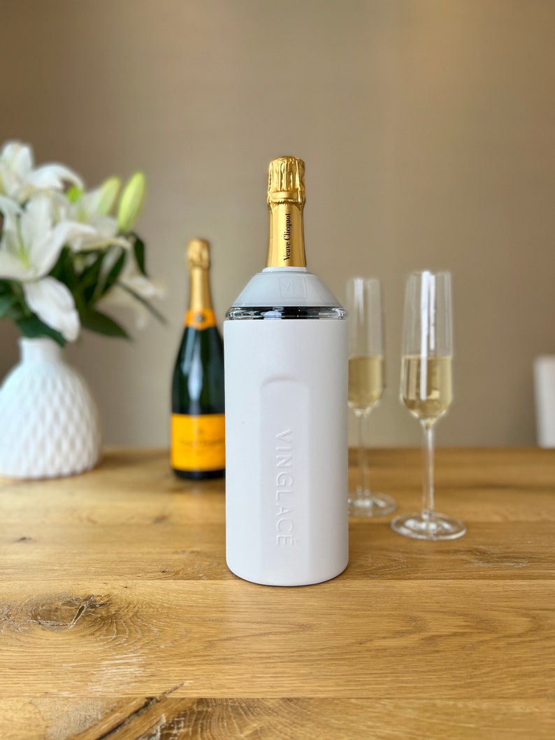 Vinglacé Wine Chiller Champagne Bottle Holder Monogrammed Gift Ideas