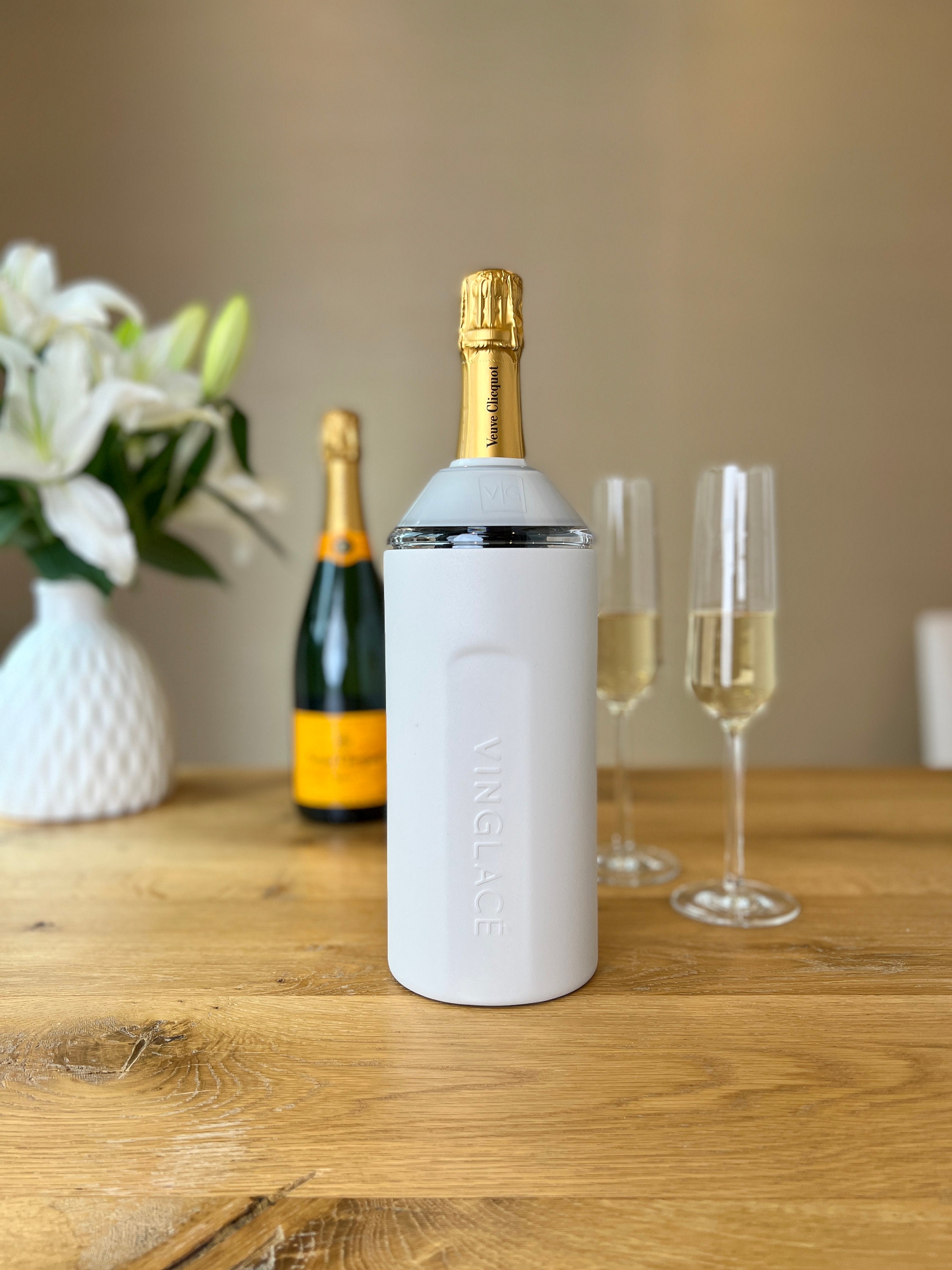 Vinglacé Wine Chiller Champagne Bottle Holder Monogrammed Gift Ideas