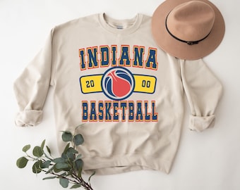 Indiana Feve Sweatshirt Vintage Women Crewneck Retro Basketball Hoodie Game Day T-Shirt Gift For Basketball Fan