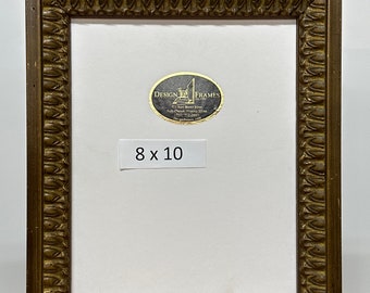 8 x 10 Roman Gold Picture Frame