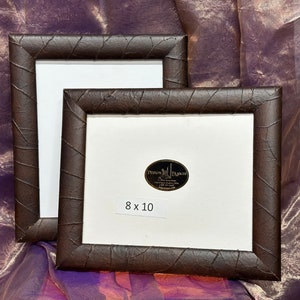 8 x 10 Brown Leaf Frame