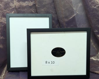 8 x 10 Matte Black Frame