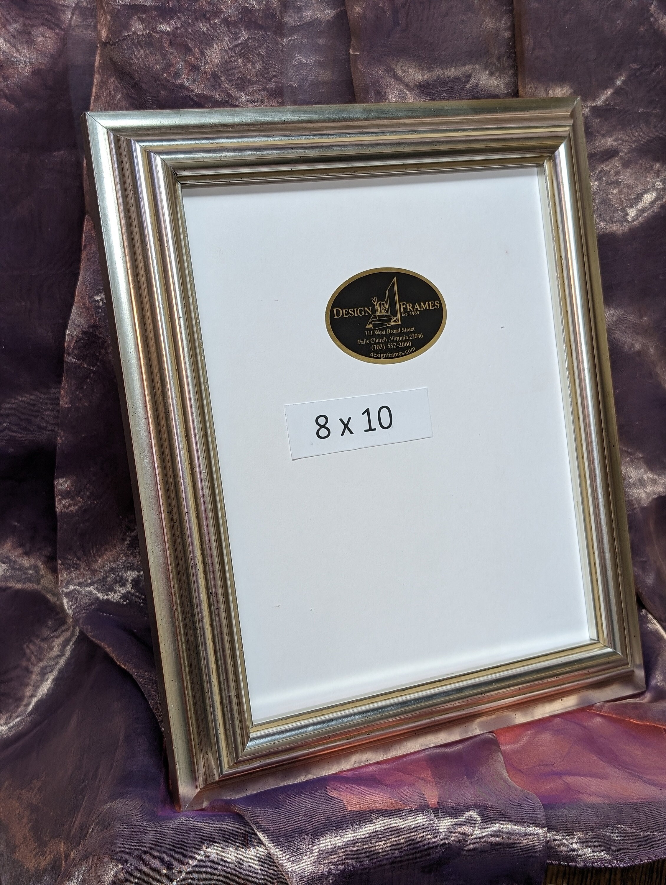 8 x 10 エレガントなシルバーフレーム - Etsy 日本