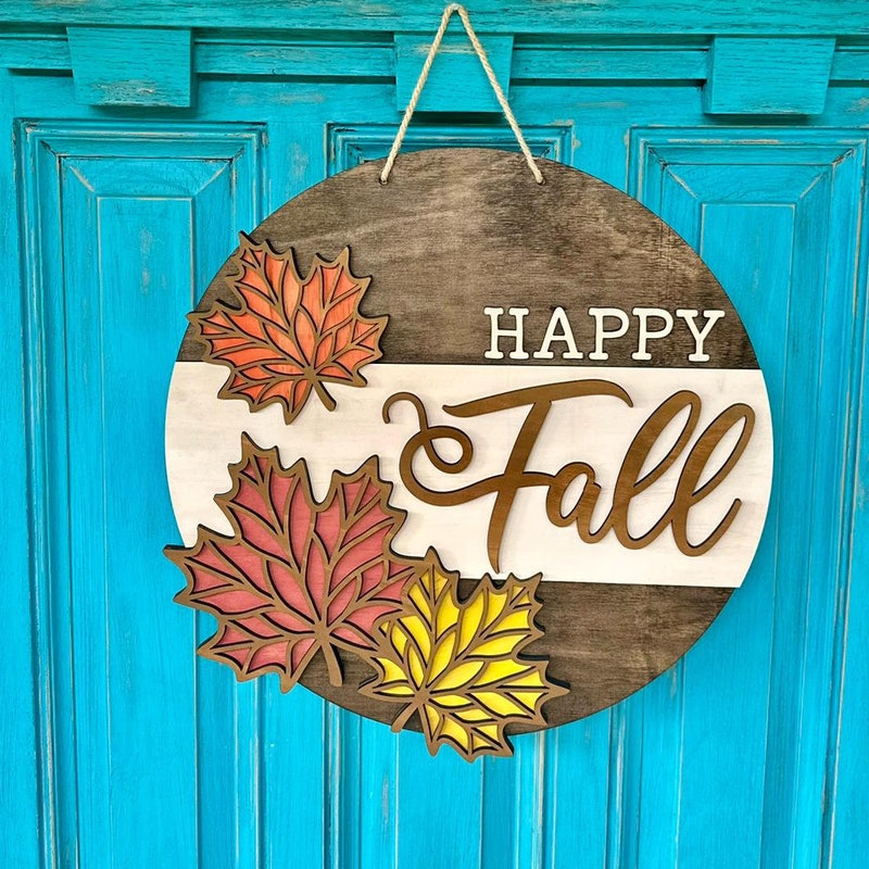 Fall Door Hanger - Etsy