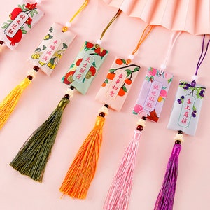 Omamori Charms,Lucky Charms,Health/Education/Love/Career Success/Abundance Charm/Protection Charms/ Mother&#39;s Day Gifts