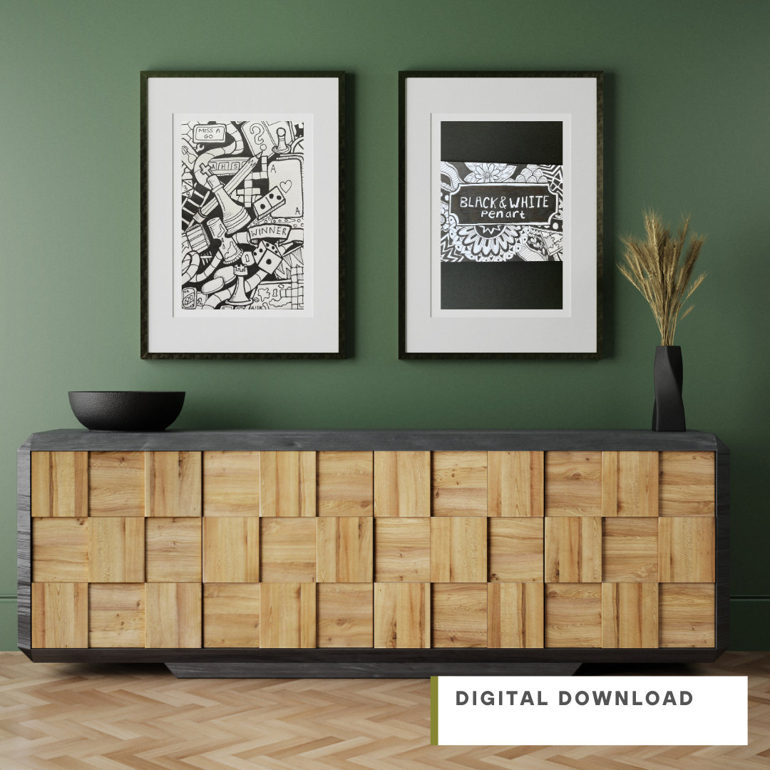 PRINTABLE Board Game Poster | Board Game Downloadable Prints | Board ...