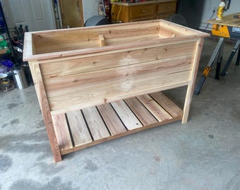 DIY Raised Garden Bed Plans 4&#39;x2&#39;: Step-by-Step Guide (Digital Download