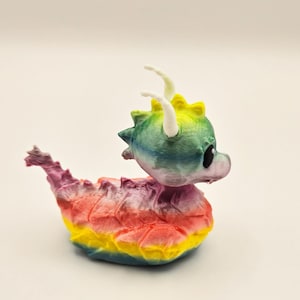 Jeep Dragon Ducks – Set of 3 Fanged 3D Printed Ducking Dragons, Rainbow & Fade Color Options available, Fun Jeep Gift for Off-Road Ducking